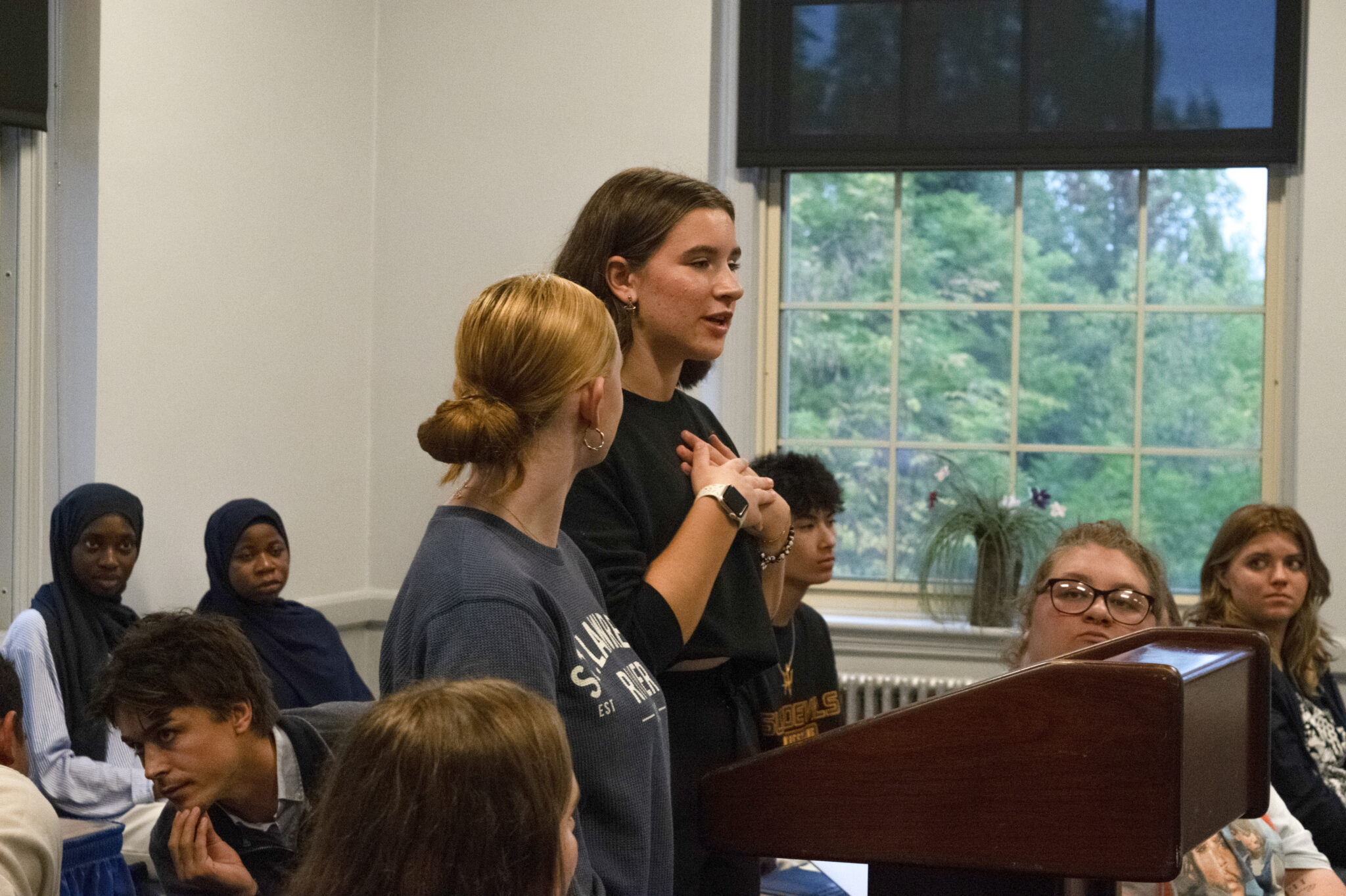 Reacent Student UMSG forms round table to discuss immigration enforcement, recognizes ...